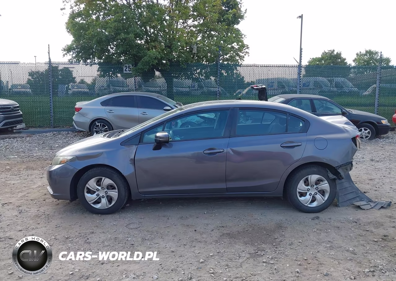 2014 Honda Civic Lx VIN:2HGFB2F56EH536698 - 14