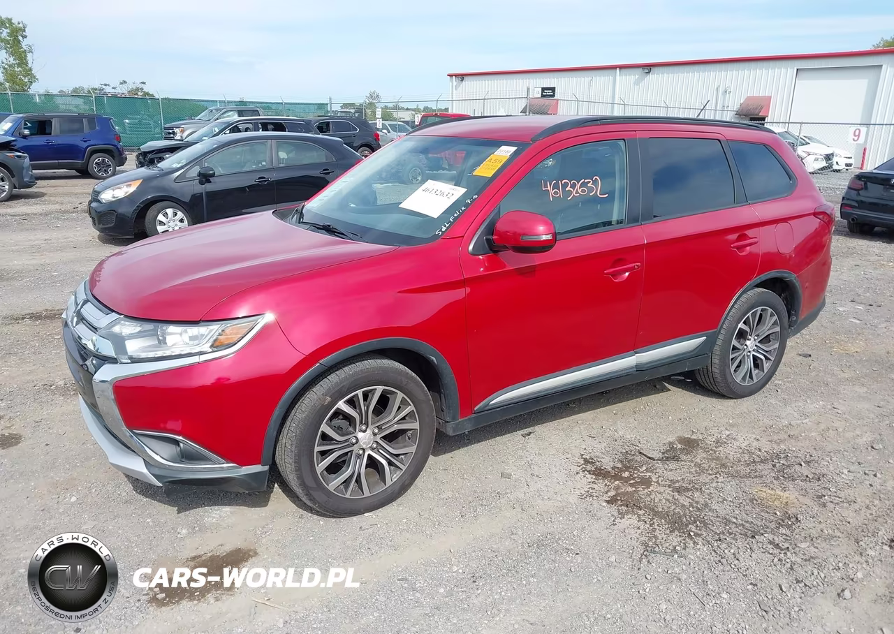 2016 Mitsubishi Outlander Sel VIN:JA4AZ3A37GZ012411 - 2