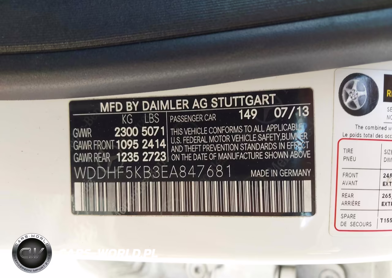 2014 Mercedes-Benz E 350 VIN:WDDHF5KB3EA847681 - 9