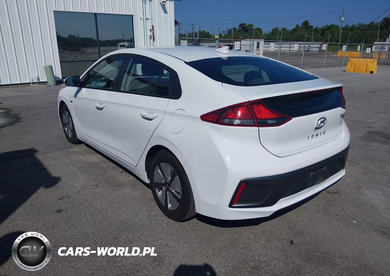 2020 Hyundai Ioniq Hybrid Blue VIN:KMHC65LC9LU219773 - 3