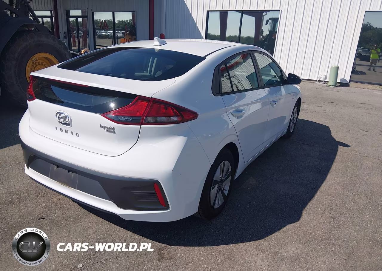2020 Hyundai Ioniq Hybrid Blue VIN:KMHC65LC9LU219773 - 4