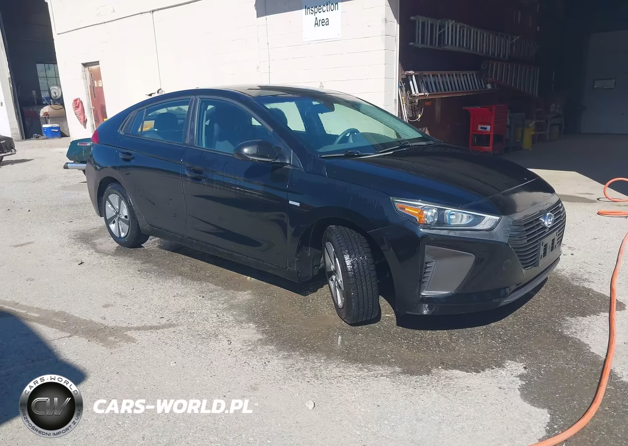 2018 Hyundai Ioniq Hybrid Blue VIN:KMHC65LC0JU075964 - 1