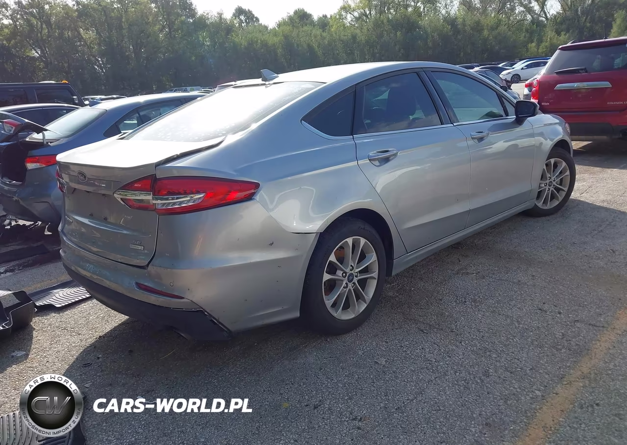 2020 Ford Fusion Se VIN:3FA6P0HD5LR249997 - 4