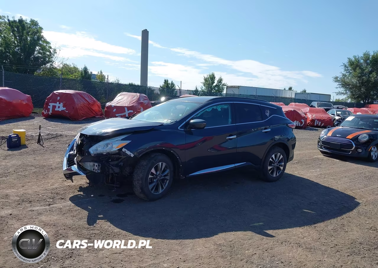 2017 Nissan Murano Sv VIN:5N1AZ2MH1HN187877 - 2