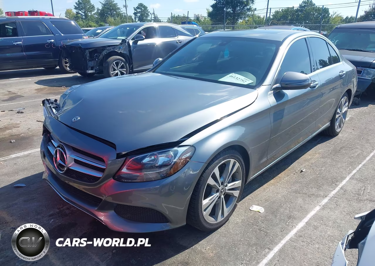 2018 Mercedes-Benz C 300 VIN:55SWF4JB6JU278810 - 2