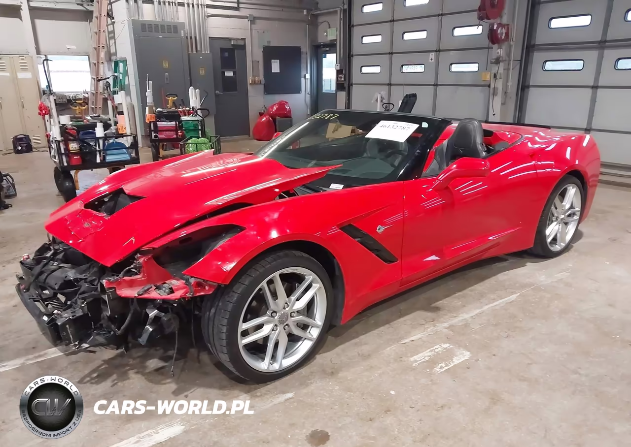 2019 Chevrolet Corvette Stingray VIN:1G1YC3D78K5119481 - 2