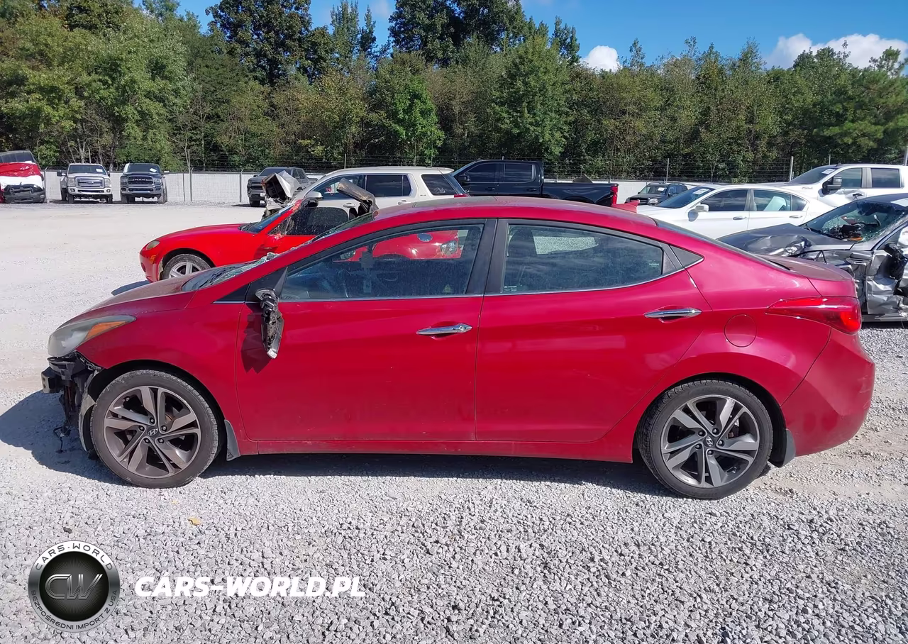 2014 Hyundai Elantra Limited VIN:KMHDH4AE0EU102373 - 15