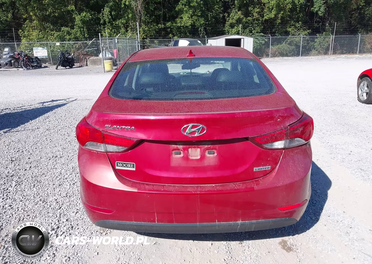 2014 Hyundai Elantra Limited VIN:KMHDH4AE0EU102373 - 17