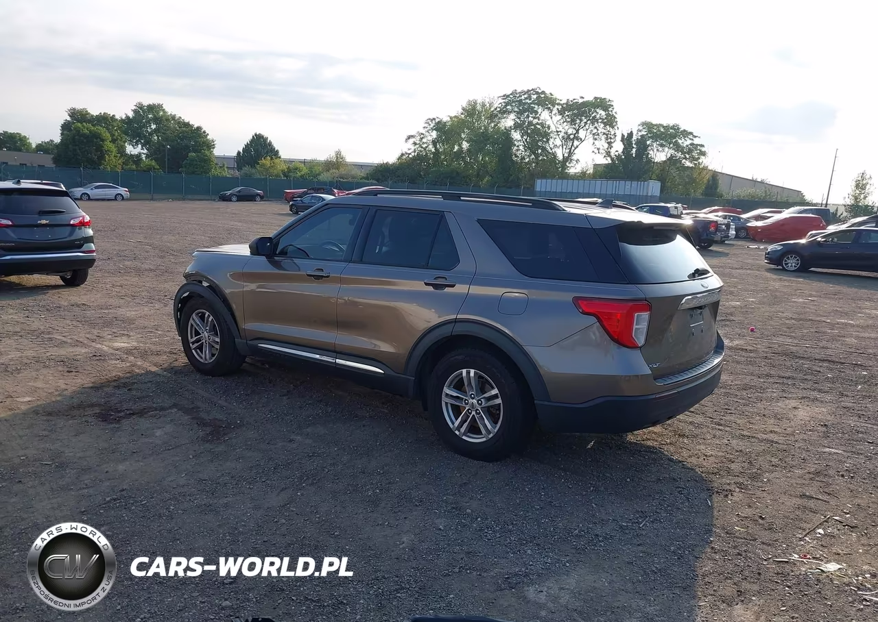 2021 Ford Explorer Xlt VIN:1FMSK7DH8MGB86858 - 3