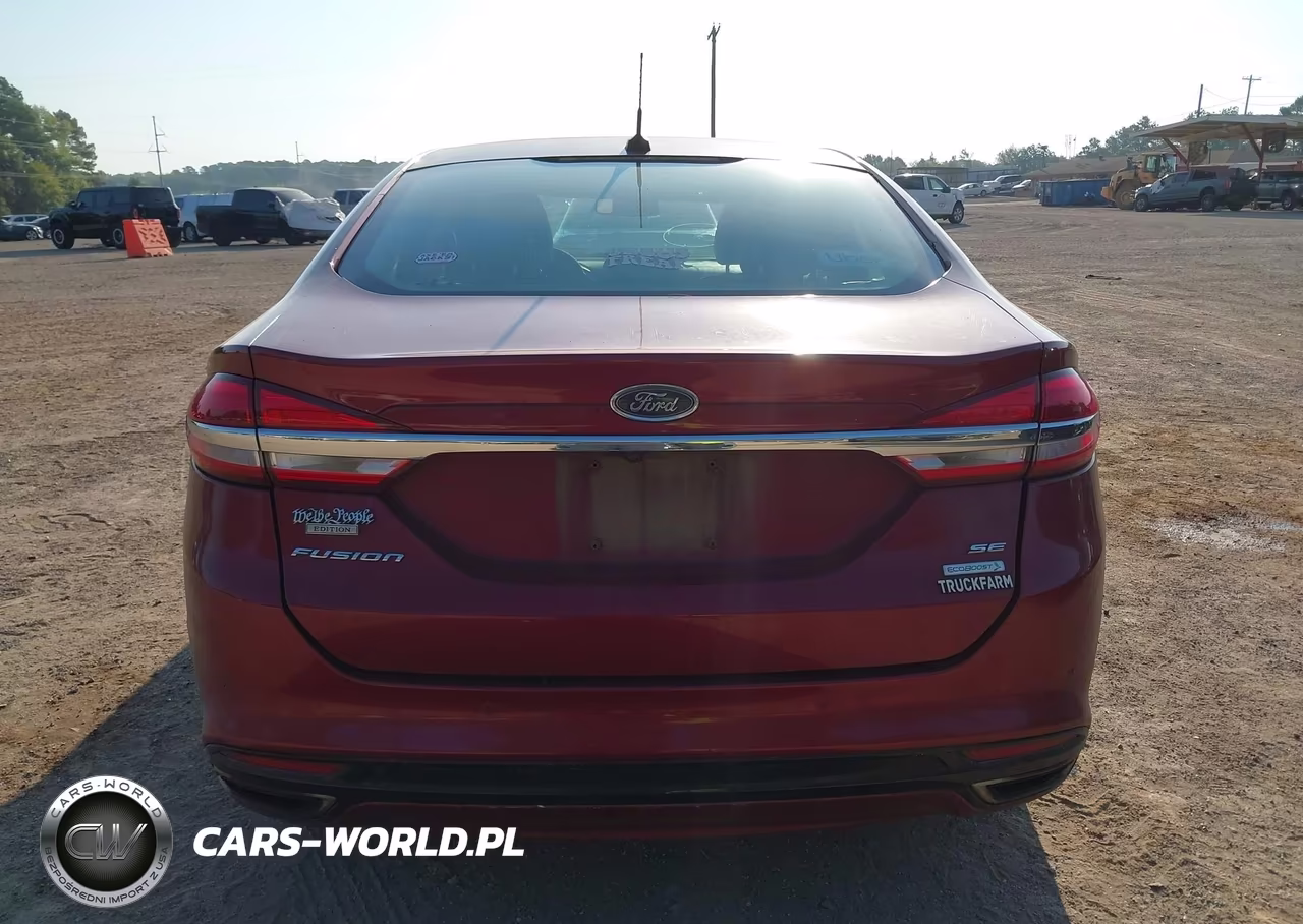 2017 Ford Fusion Se VIN:3FA6P0H99HR141854 - 16