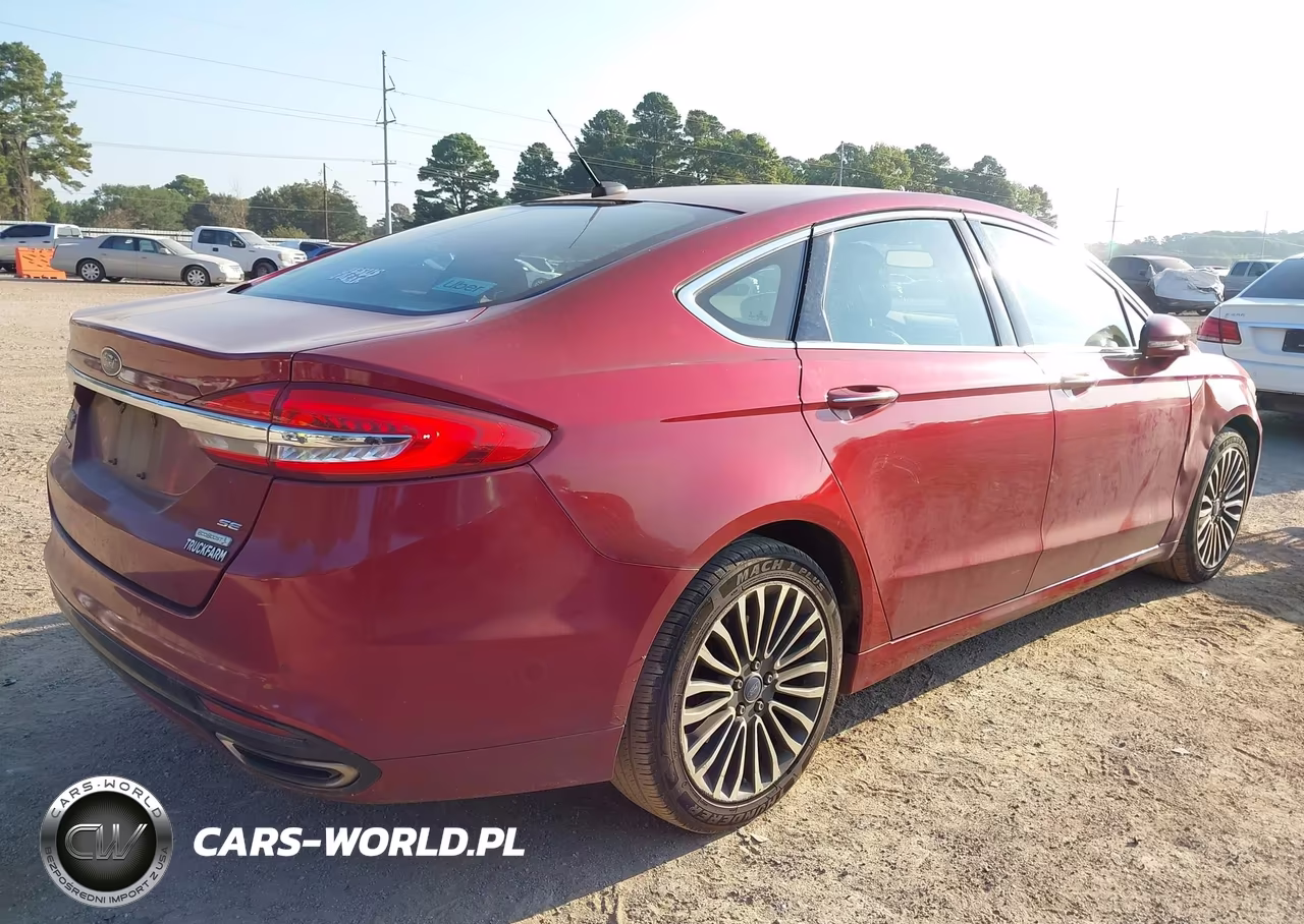 2017 Ford Fusion Se VIN:3FA6P0H99HR141854 - 4