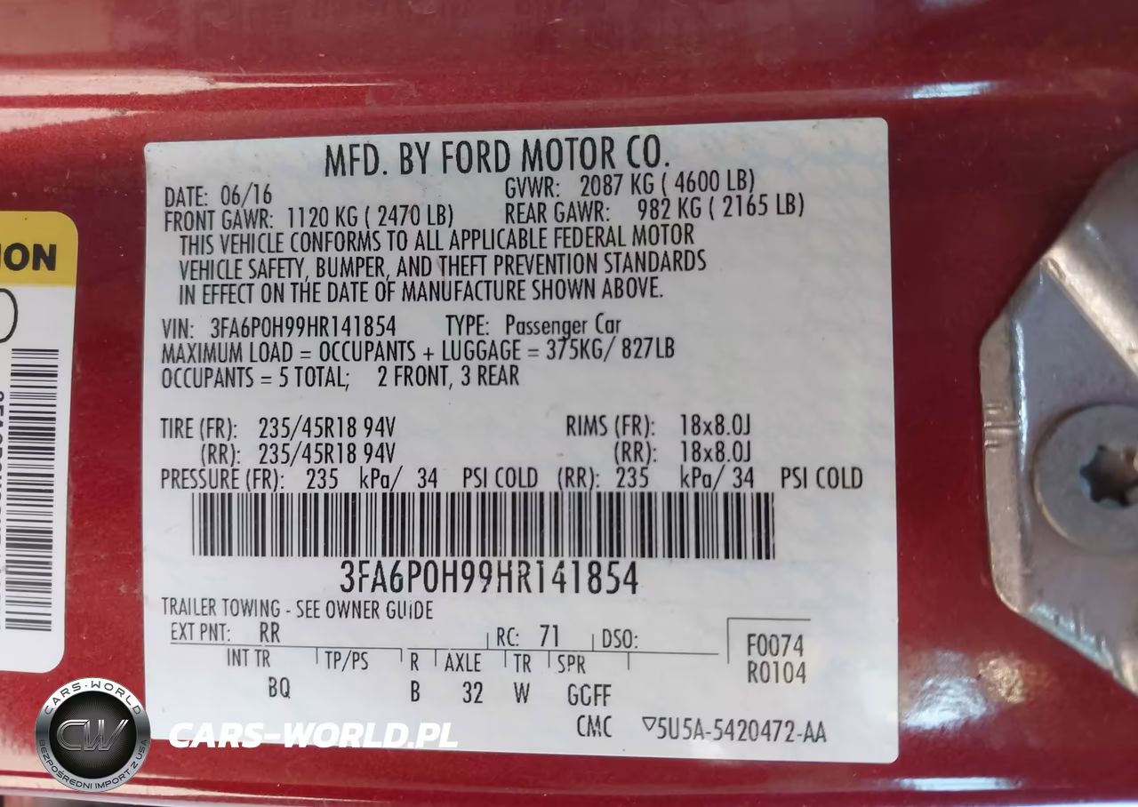 2017 Ford Fusion Se VIN:3FA6P0H99HR141854 - 9