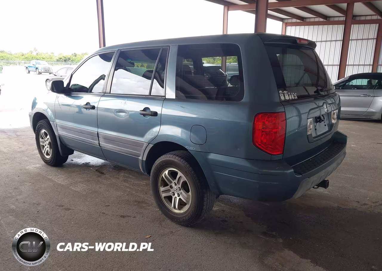 2005 Honda Pilot Lx VIN:2HKYF18115H530704 - 3