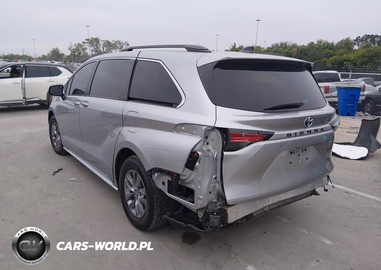 2021 Toyota Sienna Le VIN:5TDKRKEC1MS005952 - 3