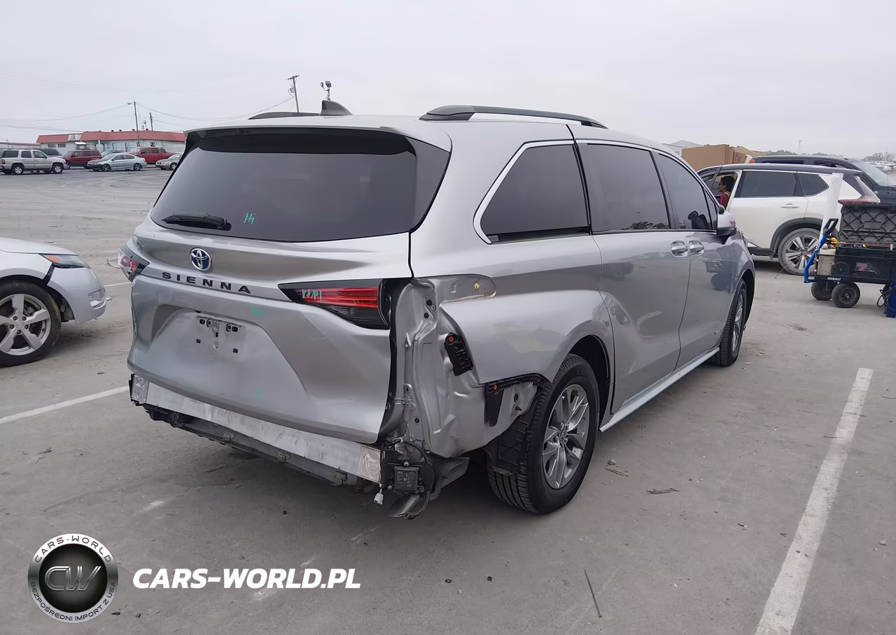 2021 Toyota Sienna Le VIN:5TDKRKEC1MS005952 - 4