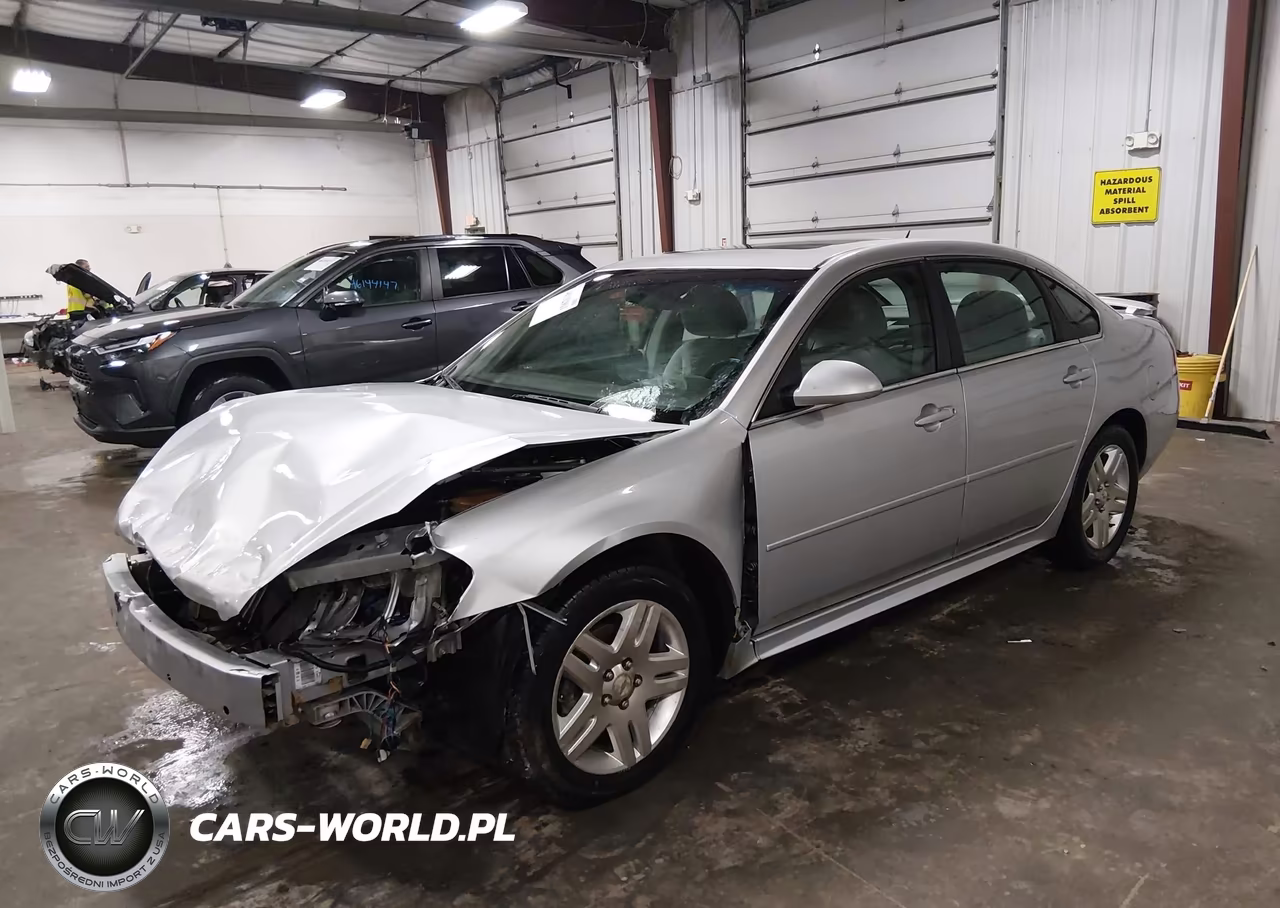 2012 Chevrolet Impala Lt VIN:2G1WG5E39C1104817 - 2