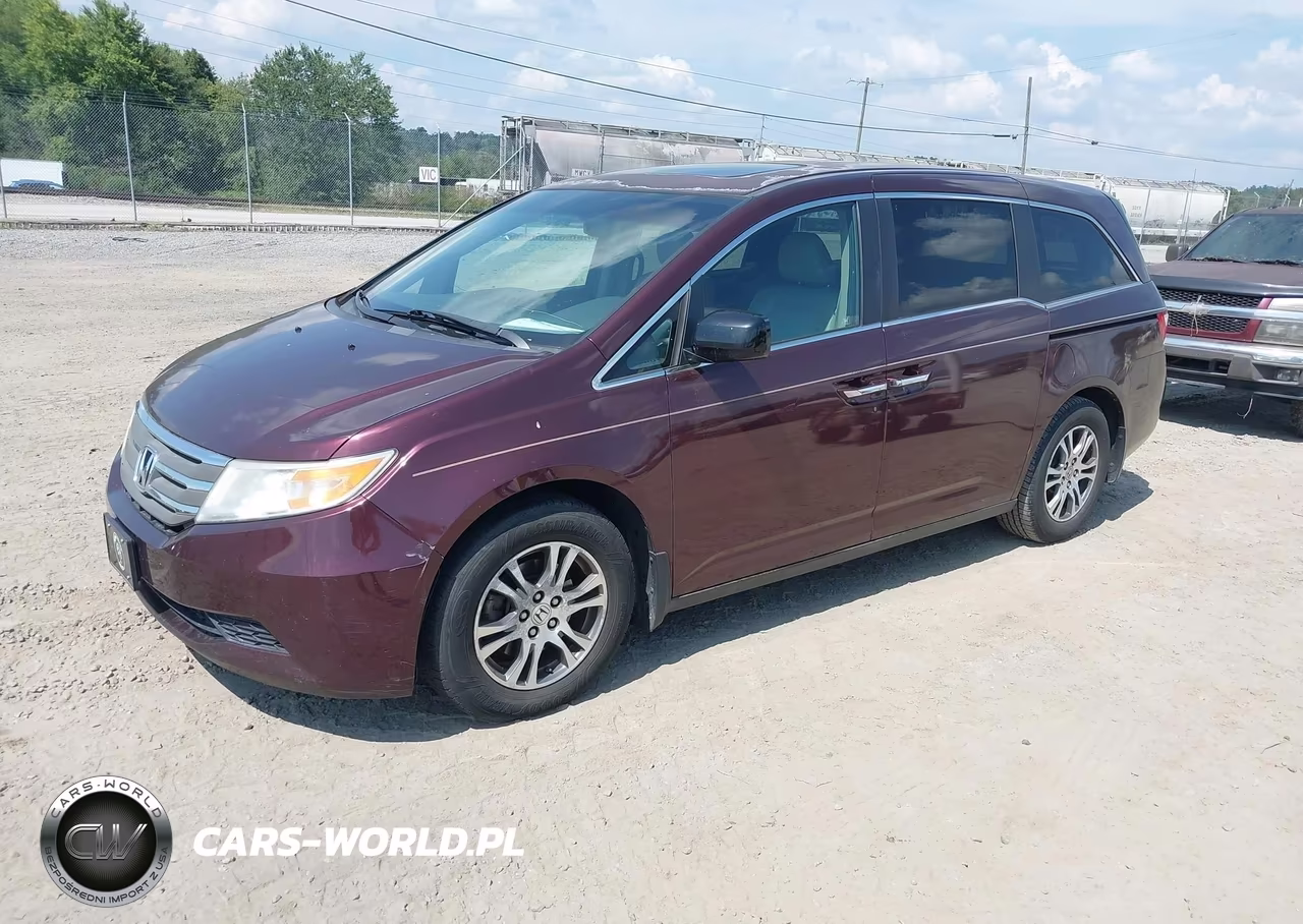 2011 Honda Odyssey Exl VIN:5FNRL5H6XBB065477 - 2