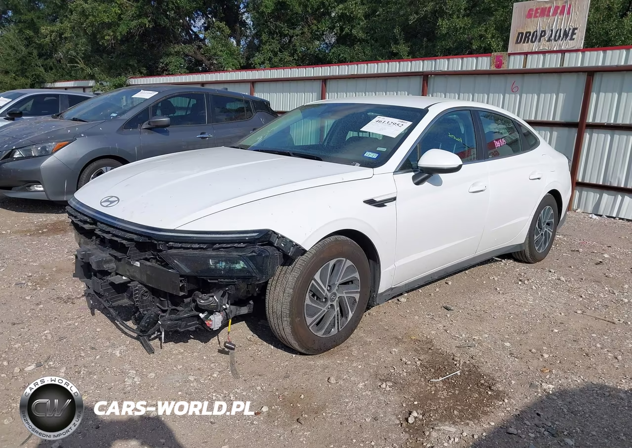 2026 Hyundai Sonata Hybrid Blue VIN:KMHL24JJ6TA147973 - 2