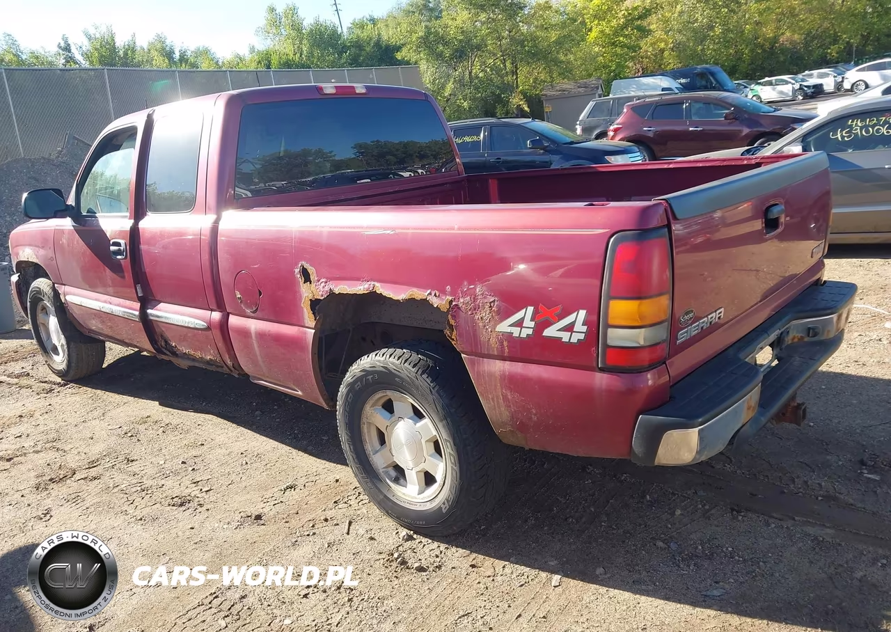 2004 GMC Sierra 1500 Sle VIN:2GTEK19TX41337157 - 3