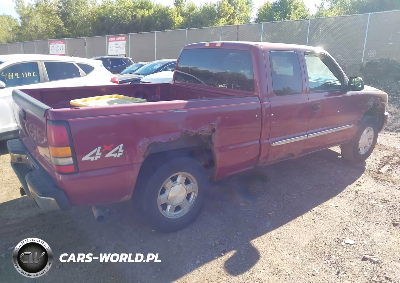 2004 GMC Sierra 1500 Sle VIN:2GTEK19TX41337157 - 4