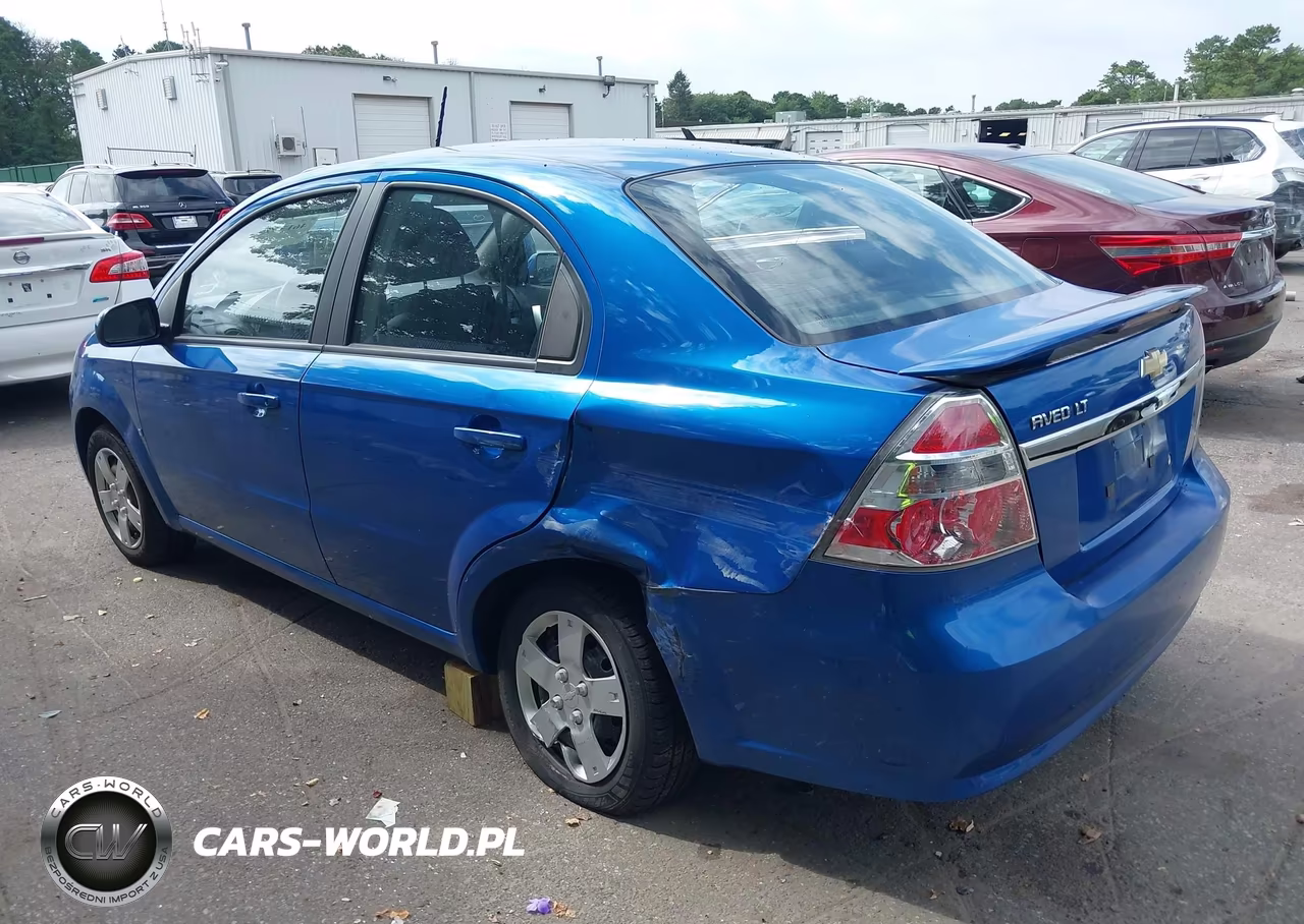 2009 Chevrolet Aveo Lt VIN:KL1TD56E89B607077 - 3