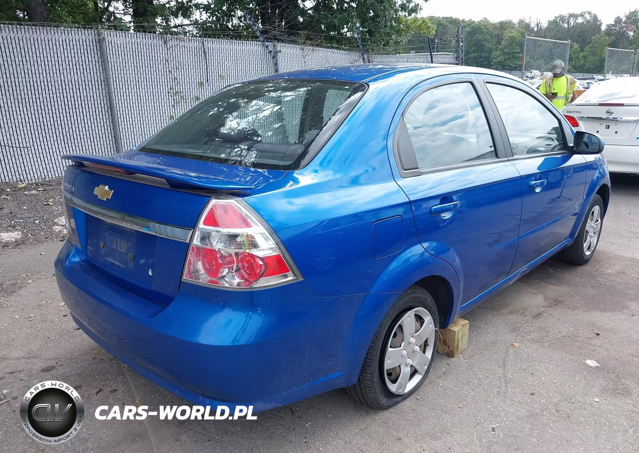 2009 Chevrolet Aveo Lt VIN:KL1TD56E89B607077 - 4
