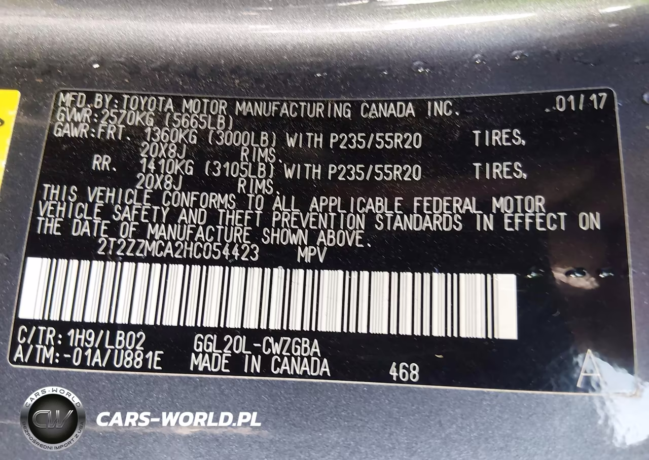 2017 Lexus Rx 350 VIN:2T2ZZMCA2HC054423 - 9