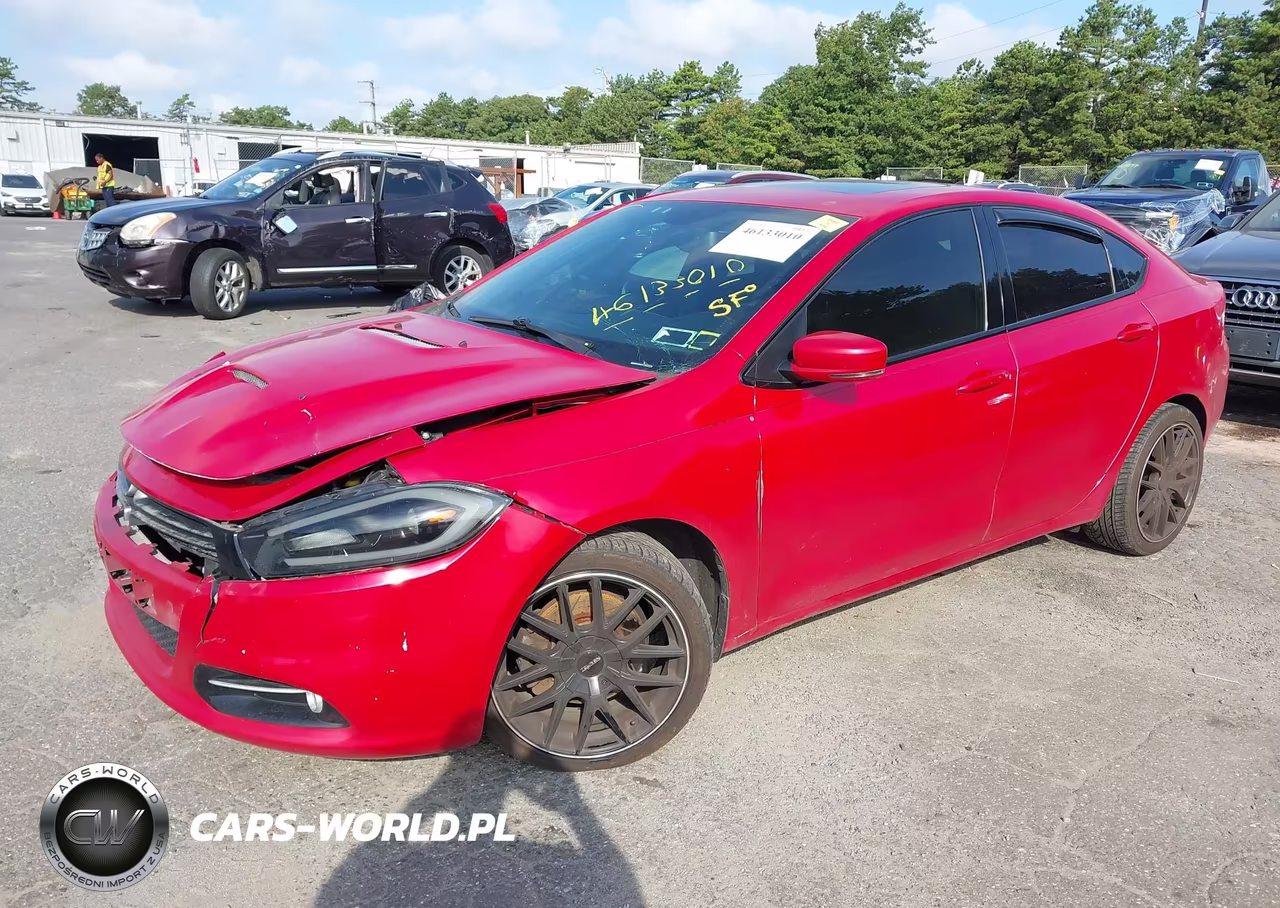 2014 Dodge Dart Gt VIN:1C3CDFEB4ED677622 - 2