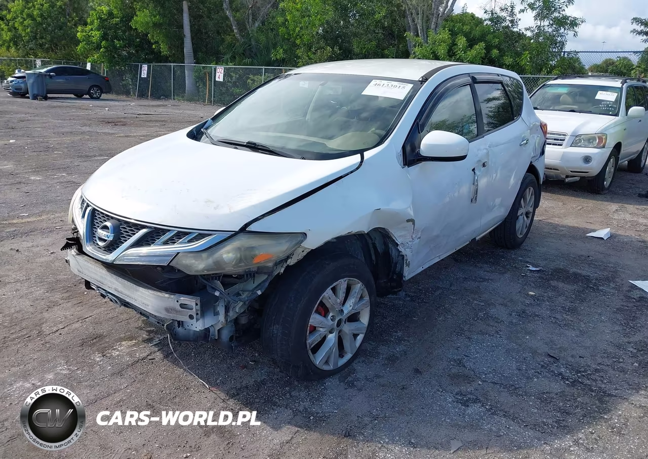 2011 Nissan Murano S VIN:JN8AZ1MUXBW053001 - 2