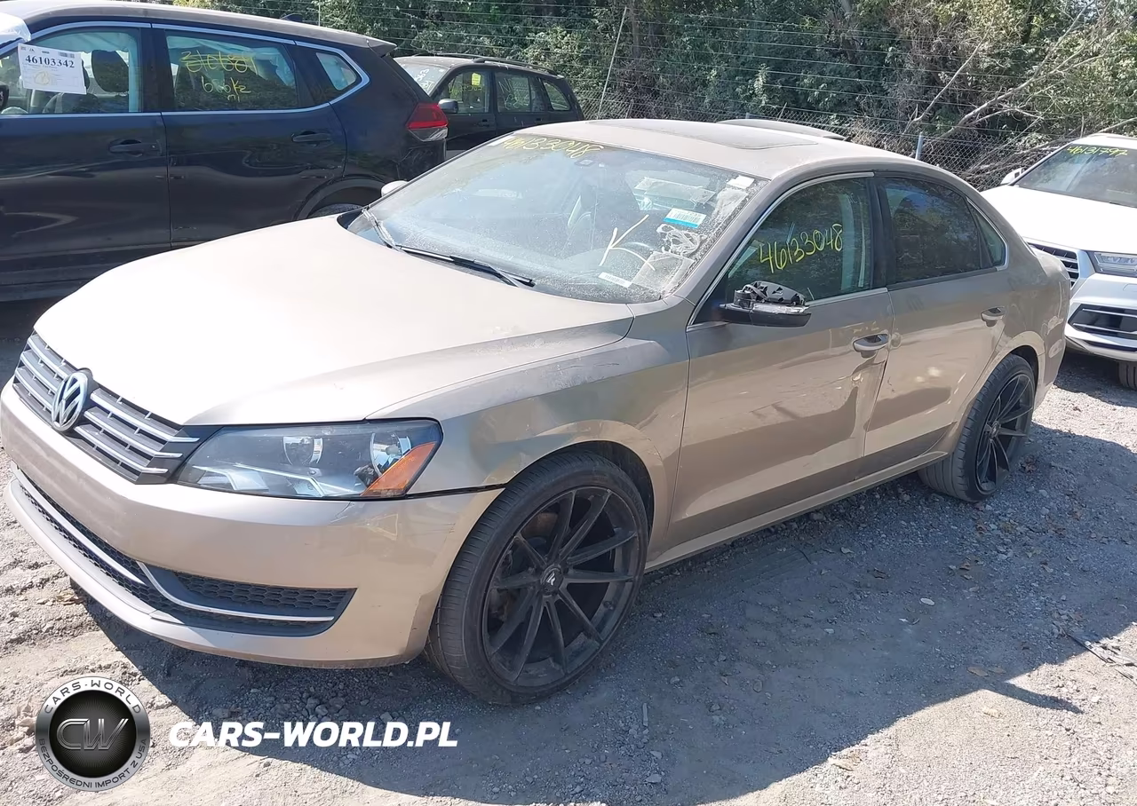 2015 Volkswagen Passat 2.0L Tdi Se VIN:1VWBV7A34FC070357 - 2