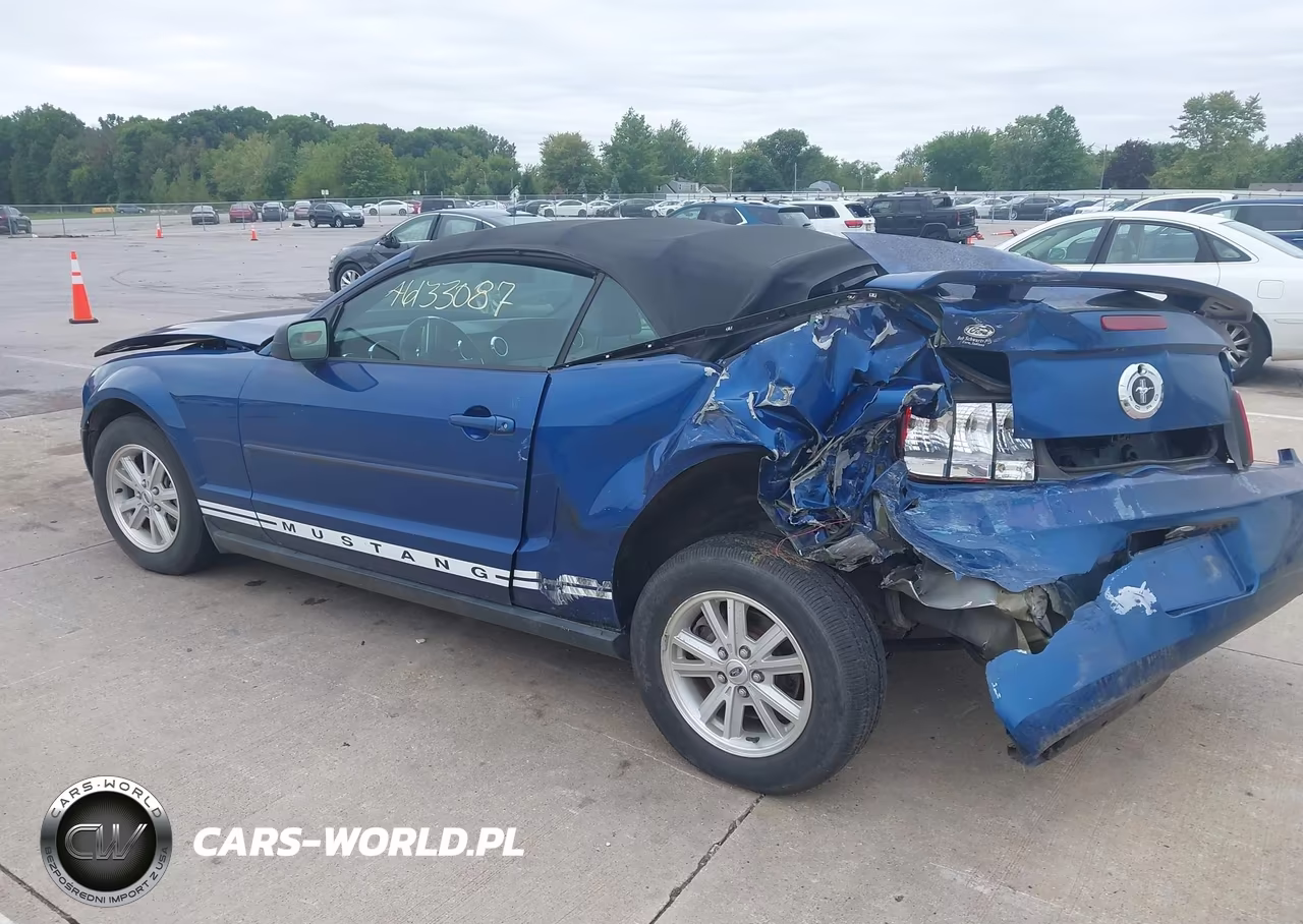 2006 Ford Mustang V6 VIN:1ZVFT84N565235301 - 3