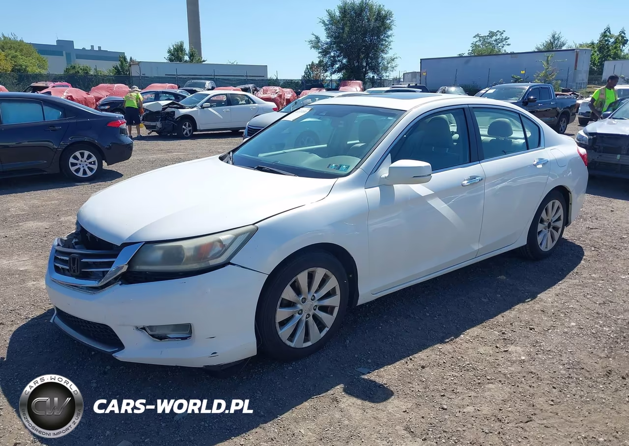 2014 Honda Accord Ex-L VIN:1HGCR2F81EA242858 - 2