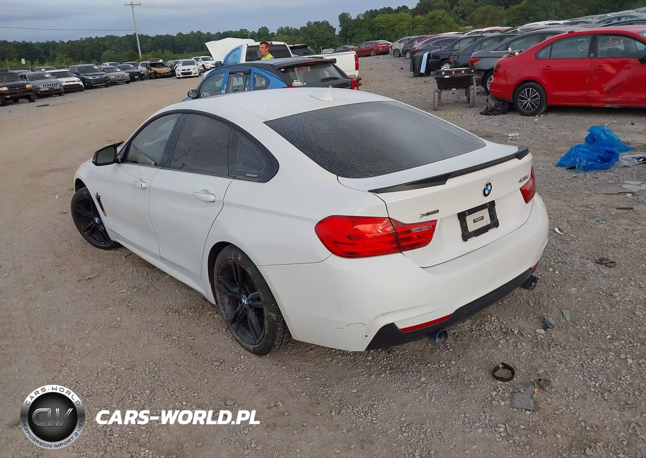 2015 BMW 435I Gran Coupe xDrive VIN:WBA4B3C56FGV48148 - 3