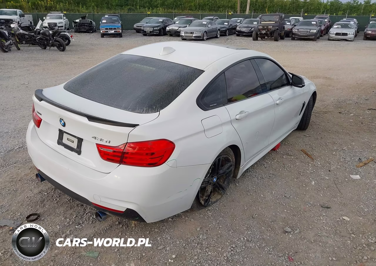 2015 BMW 435I Gran Coupe xDrive VIN:WBA4B3C56FGV48148 - 4