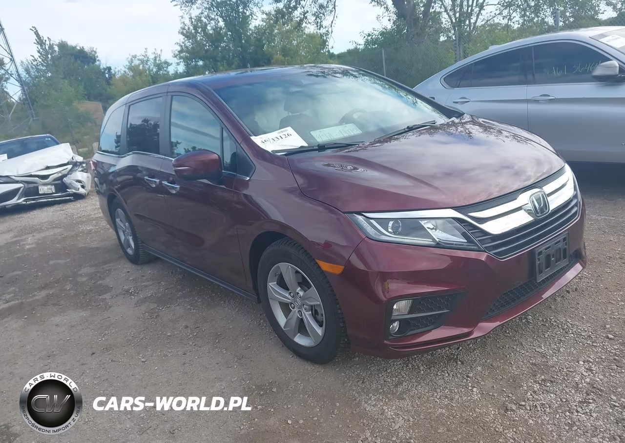 2020 Honda Odyssey Ex-L-Ex-L W-Navi Res VIN:5FNRL6H79LB041638 - 1