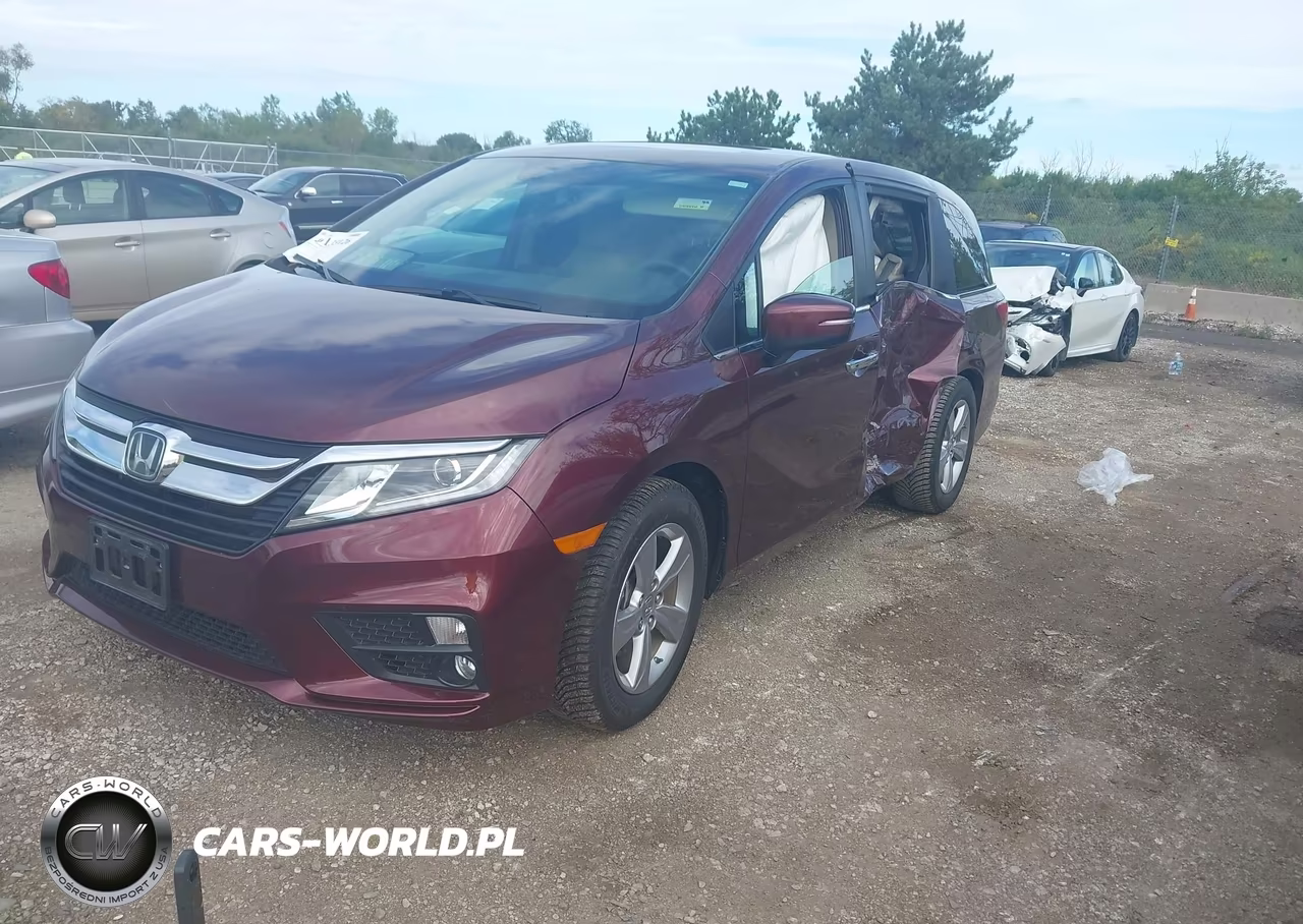 2020 Honda Odyssey Ex-L-Ex-L W-Navi Res VIN:5FNRL6H79LB041638 - 2