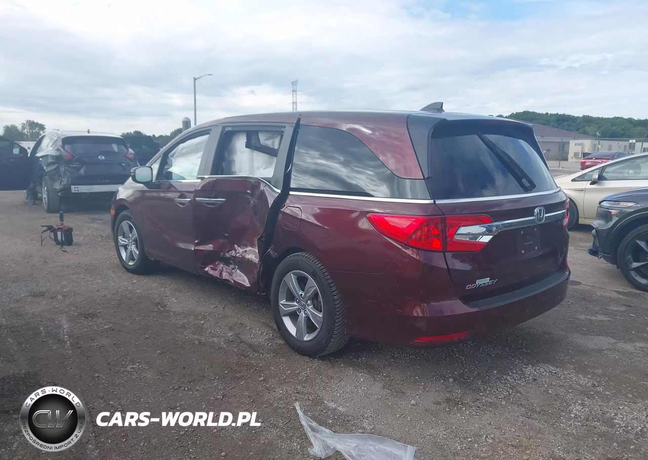 2020 Honda Odyssey Ex-L-Ex-L W-Navi Res VIN:5FNRL6H79LB041638 - 3