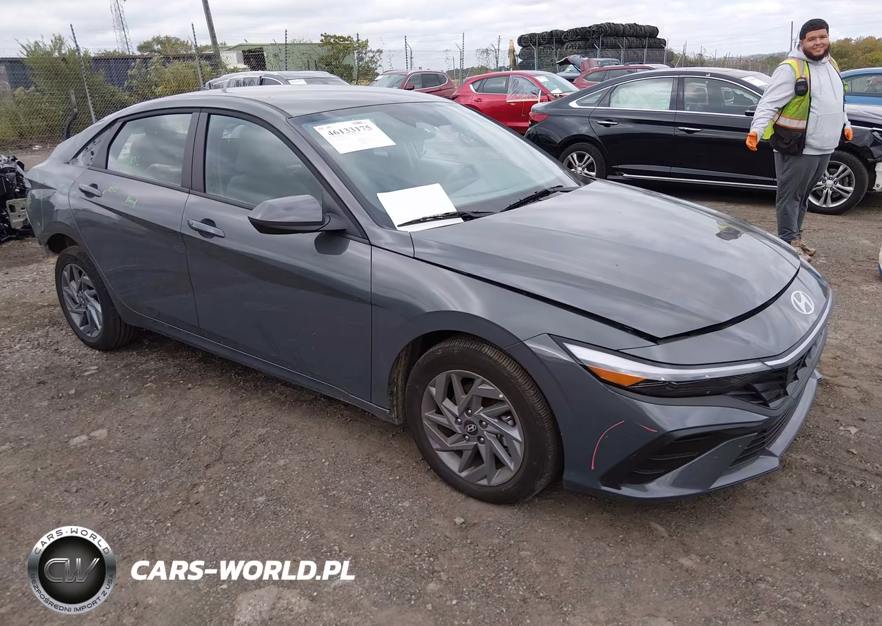 2026 Hyundai Elantra Hybrid Blue