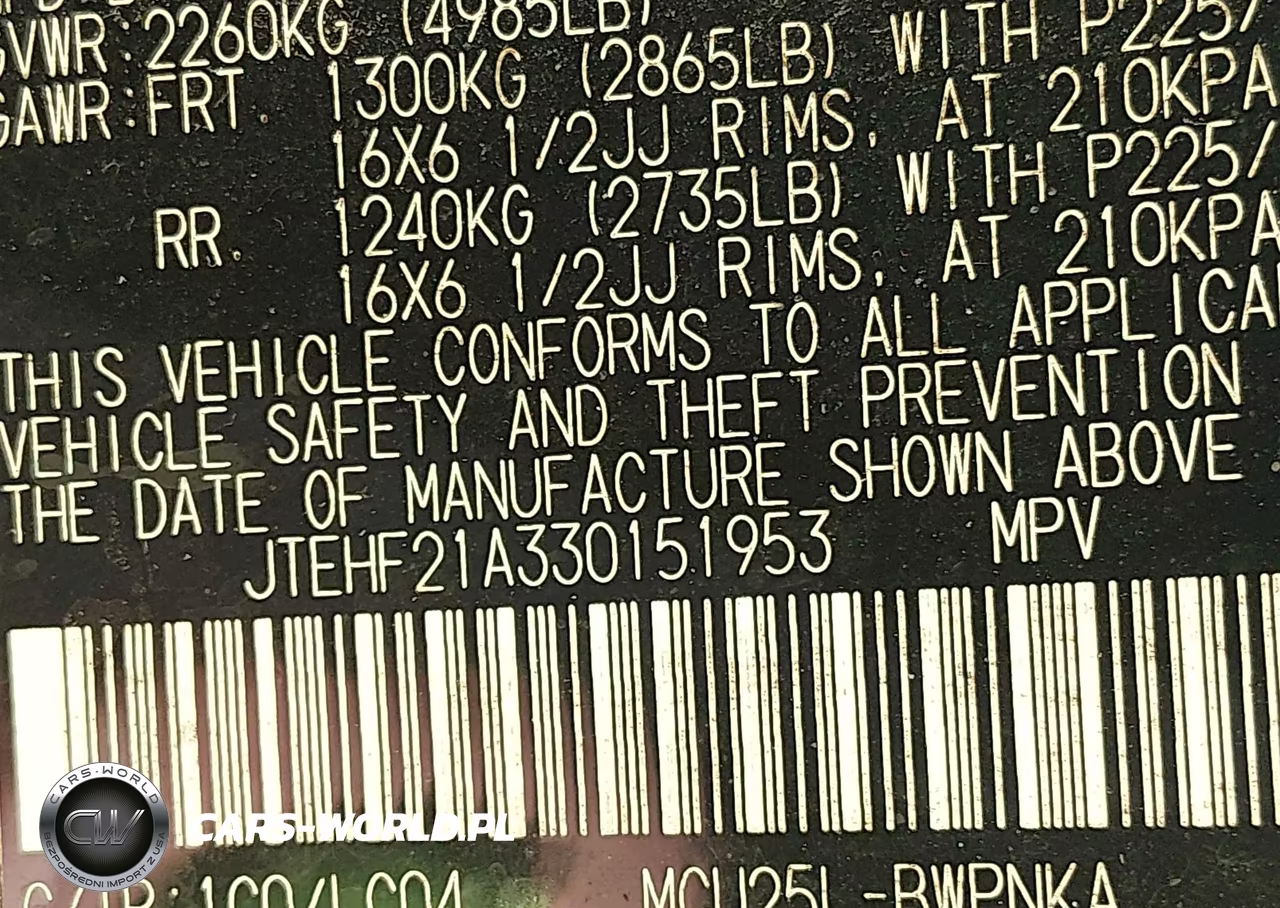 2003 Toyota Highlander Limited V6 VIN:JTEHF21A330151953 - 9