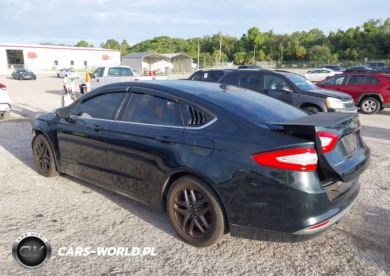 2014 Ford Fusion Se VIN:3FA6P0H76ER277966 - 3