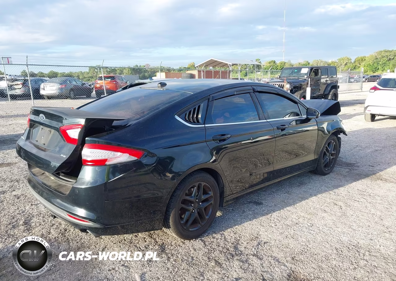 2014 Ford Fusion Se VIN:3FA6P0H76ER277966 - 4