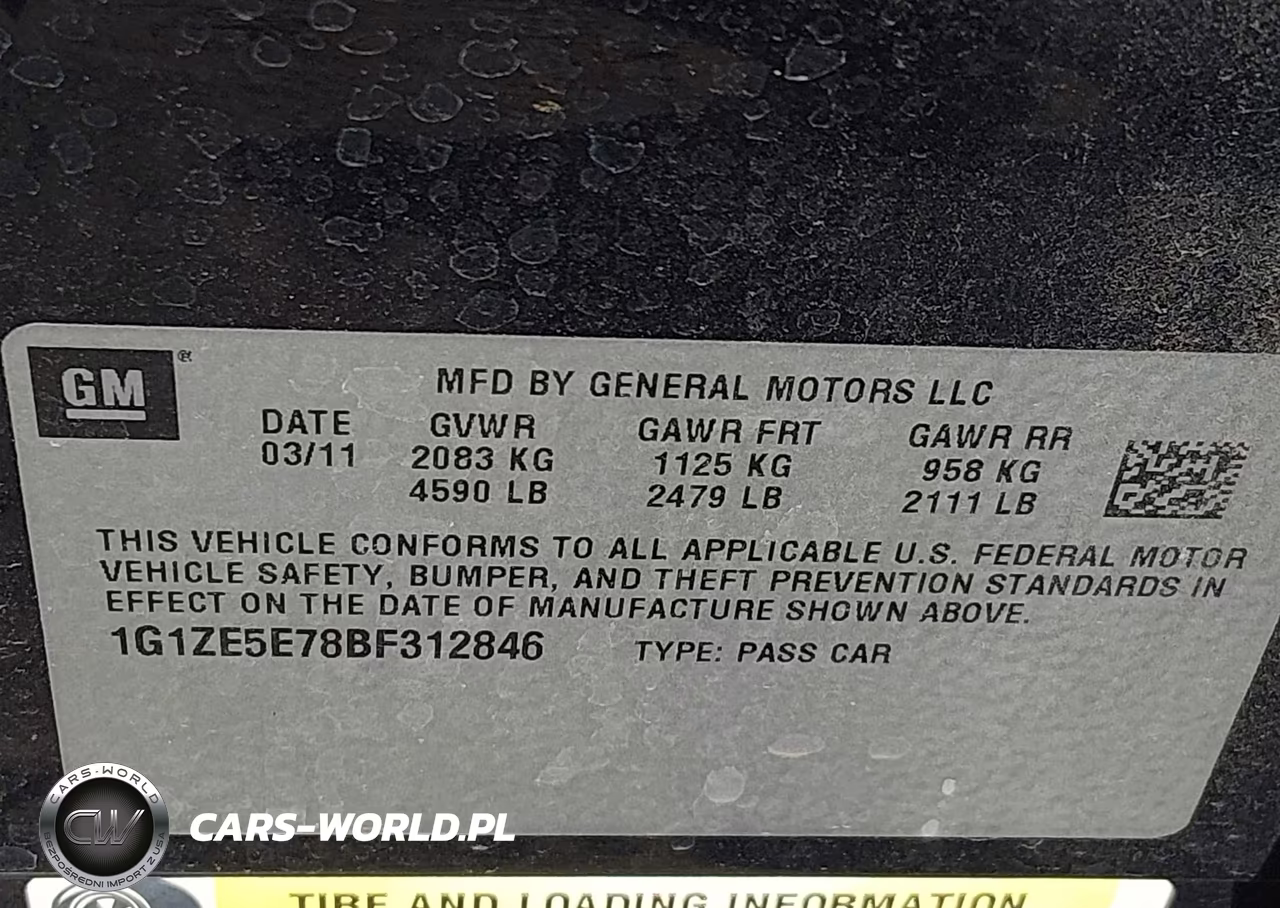2011 Chevrolet Malibu Ltz VIN:1G1ZE5E78BF312846 - 9