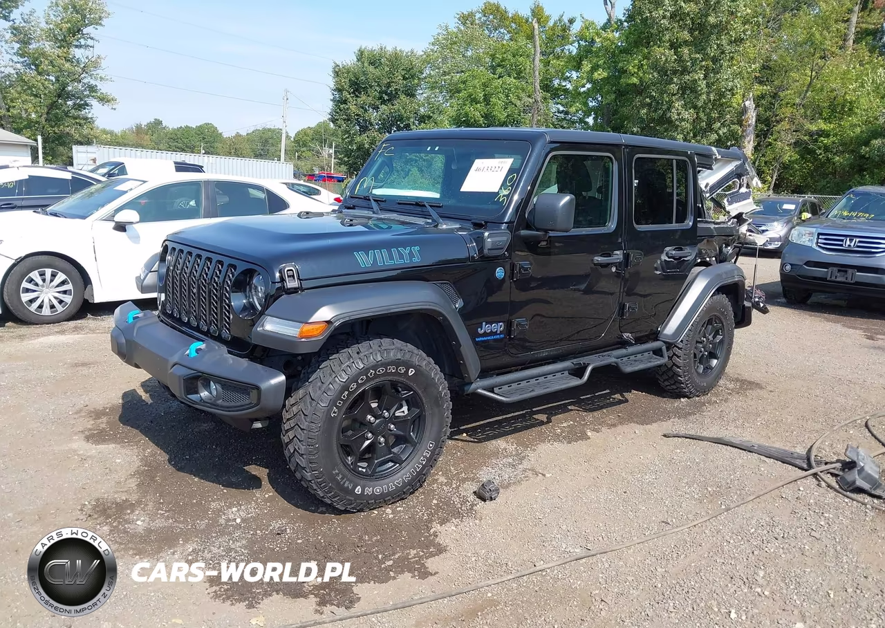 2023 Jeep Wrangler 4Xe 4X4 VIN:1C4JJXN65PW592039 - 2