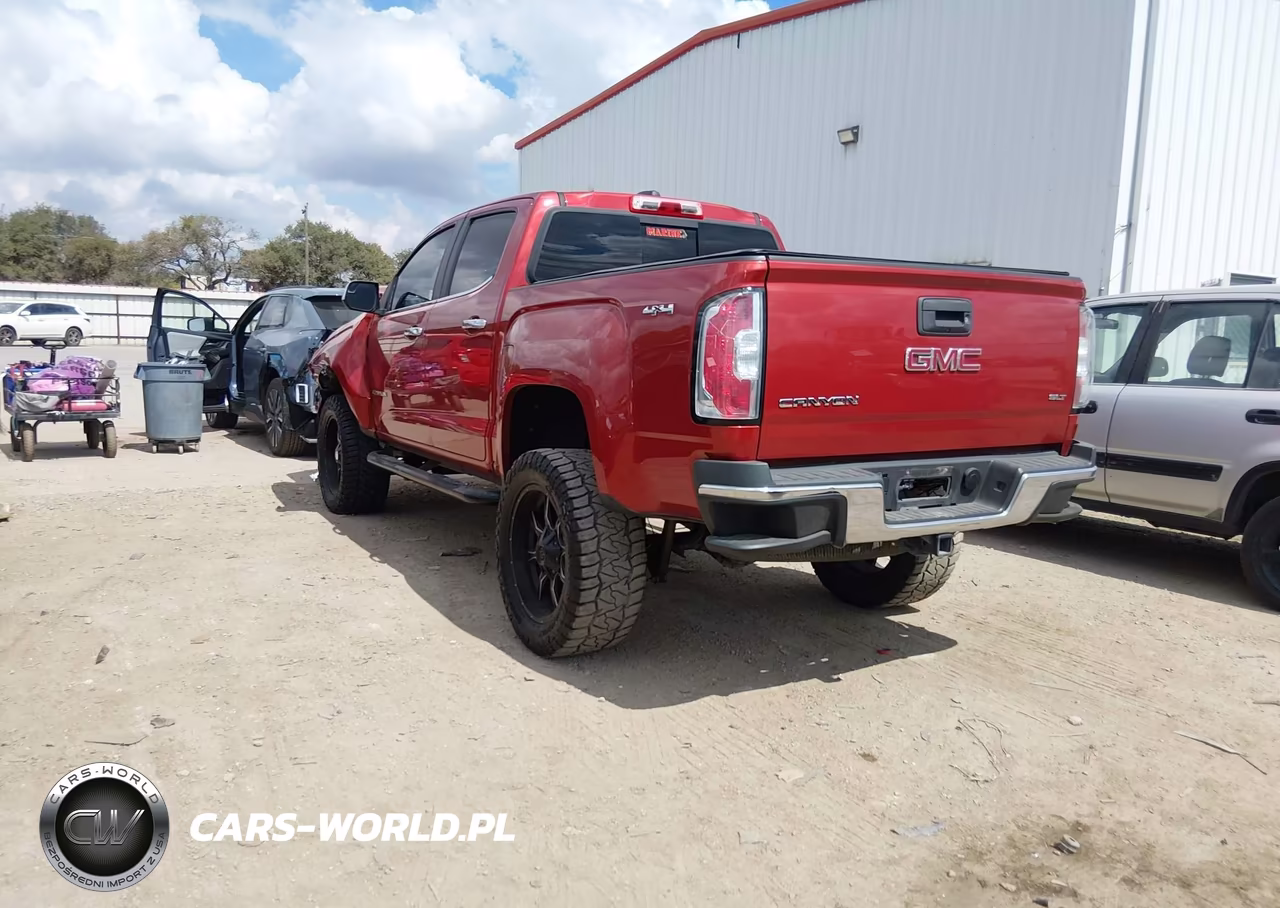 2016 GMC Canyon Slt VIN:1GTG6DE38G1235600 - 3