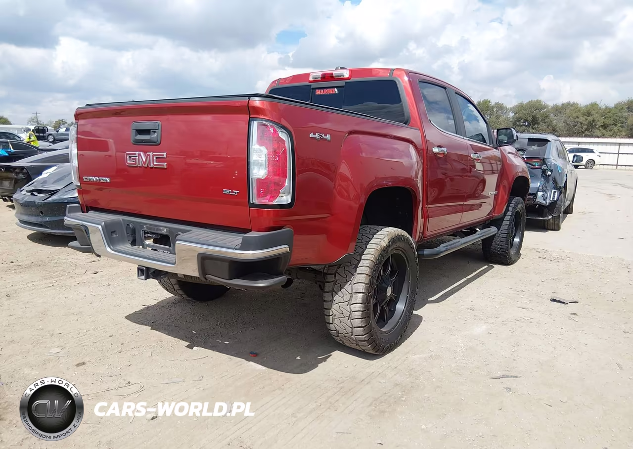 2016 GMC Canyon Slt VIN:1GTG6DE38G1235600 - 4