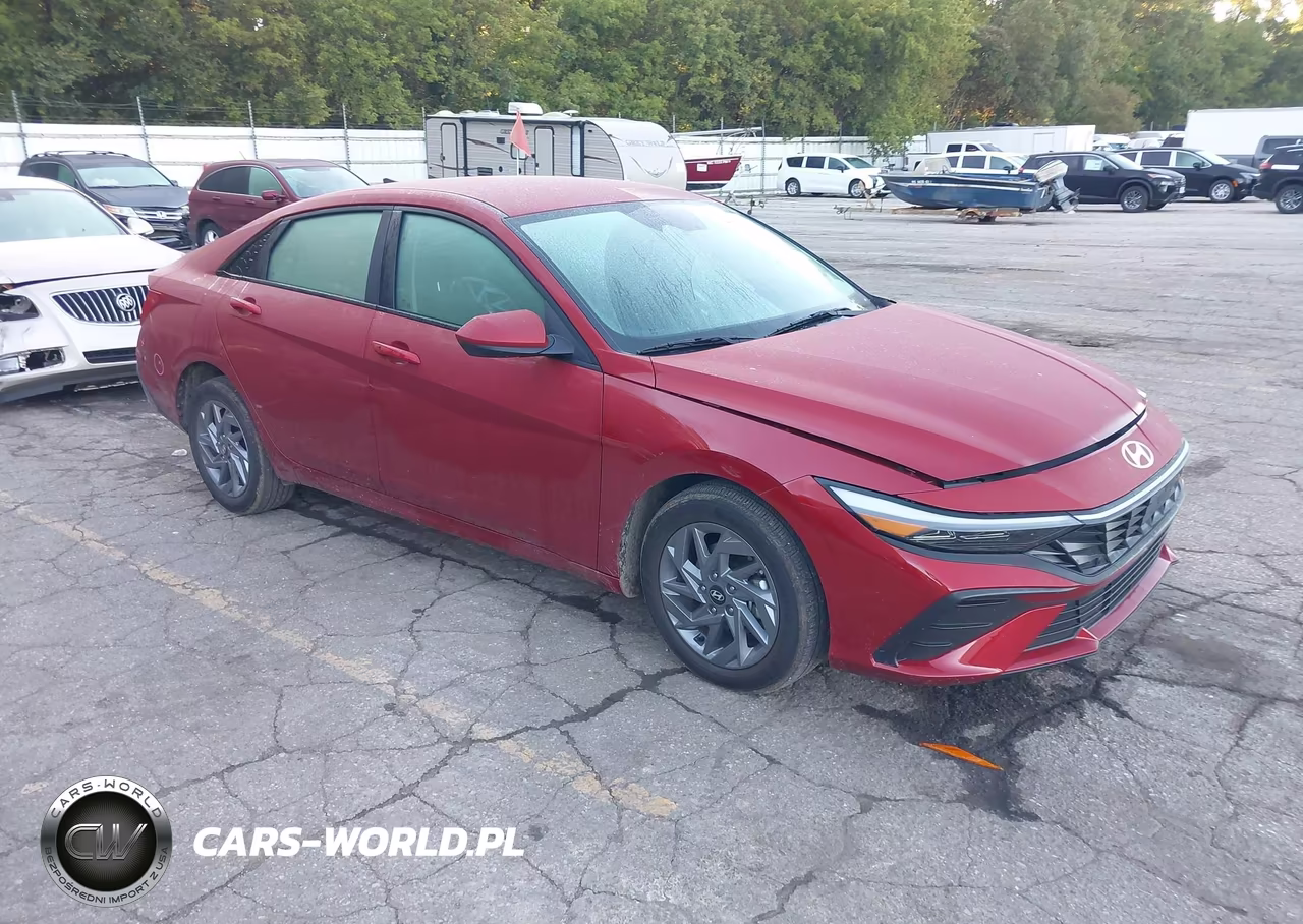 2026 Hyundai Elantra Hybrid Blue