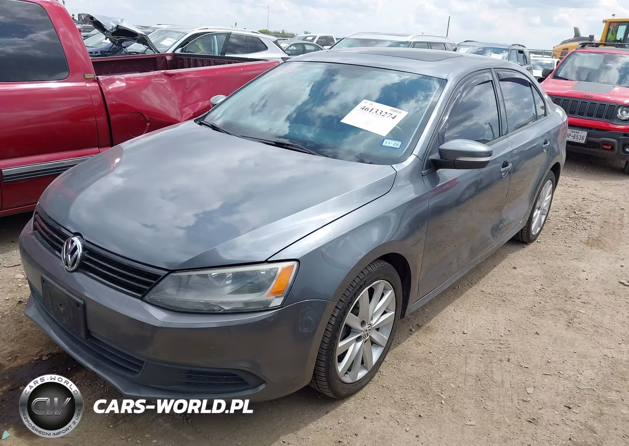 2011 Volkswagen Jetta 2.5L Se VIN:3VWDX7AJ3BM348188 - 2
