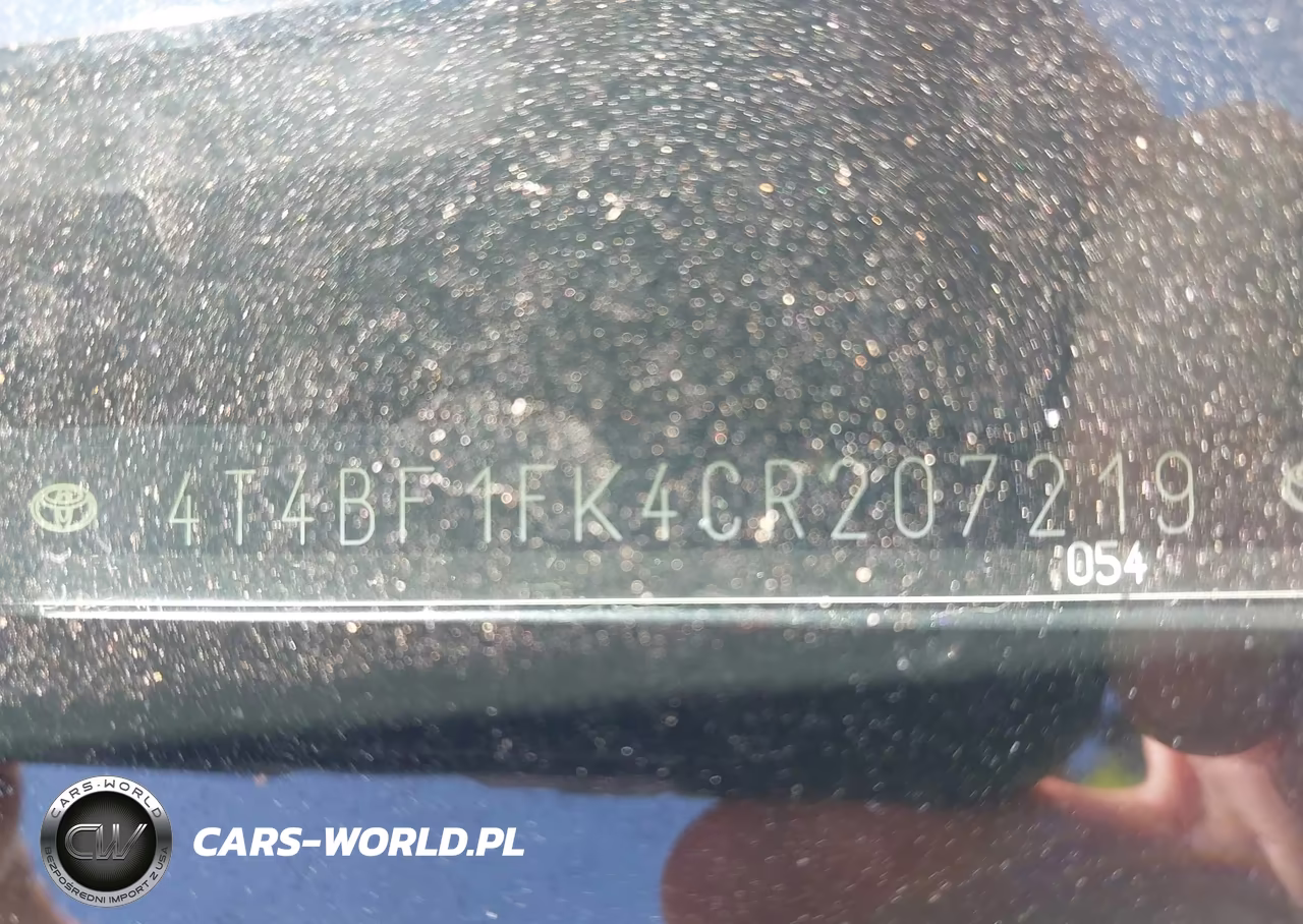 2012 Toyota Camry Le VIN:4T4BF1FK4CR207219 - 17