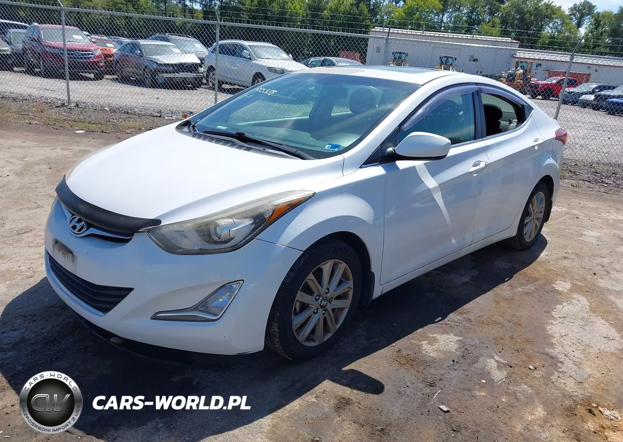 2015 Hyundai Elantra Se VIN:5NPDH4AE0FH638661 - 2