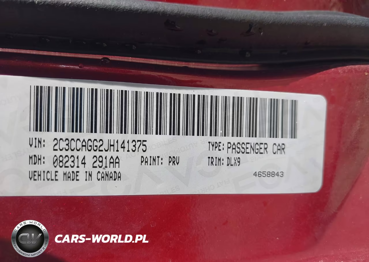 2018 Chrysler 300 300S Awd VIN:2C3CCAGG2JH141375 - 9